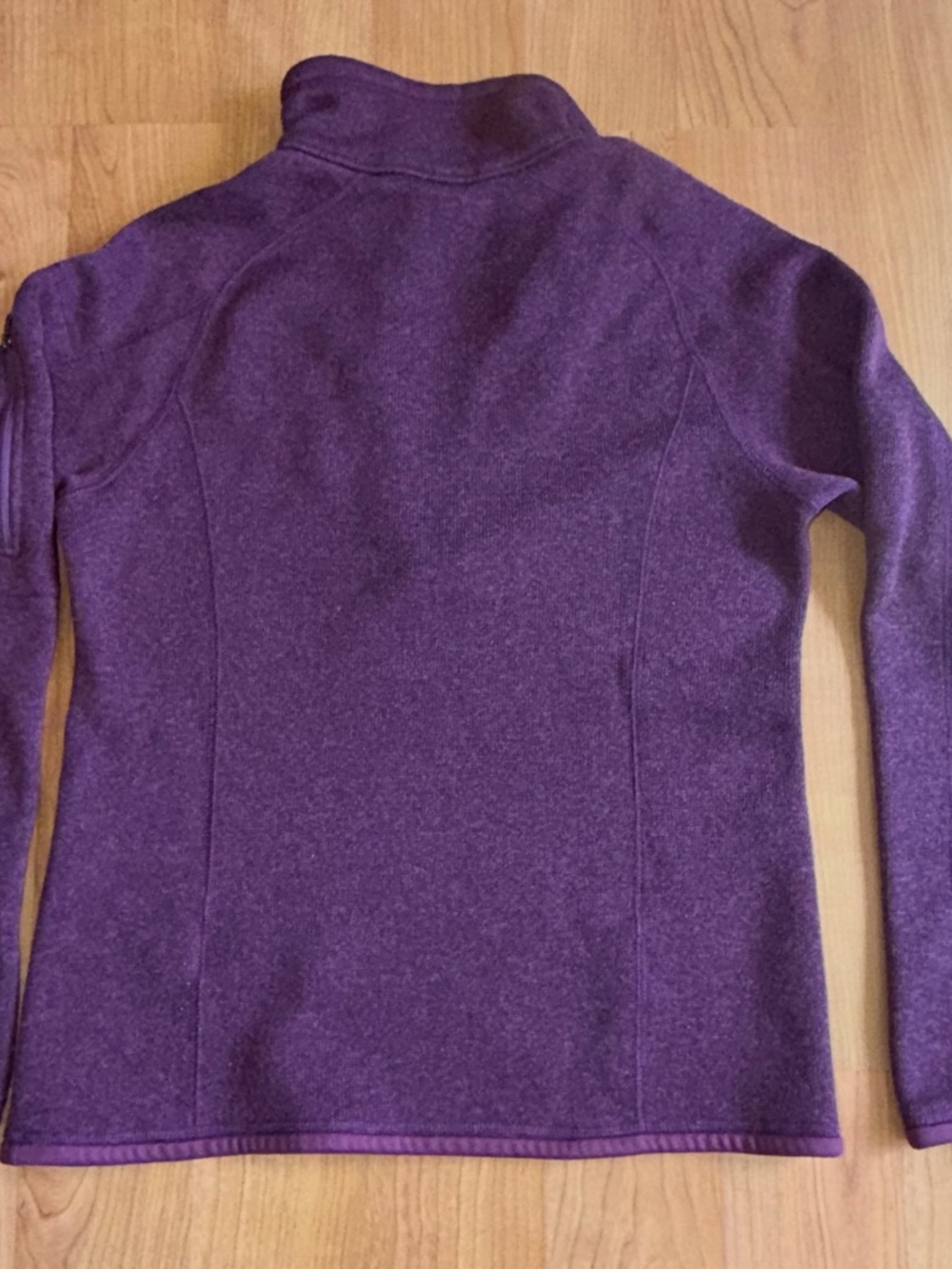 Patagonia Women's Better 1/4-Zip Fleece Pullover Ruby/Balsamic Color Size Small - Picture 11 of 13